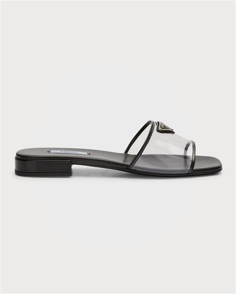 sandalias prada|prada transparent sandals.